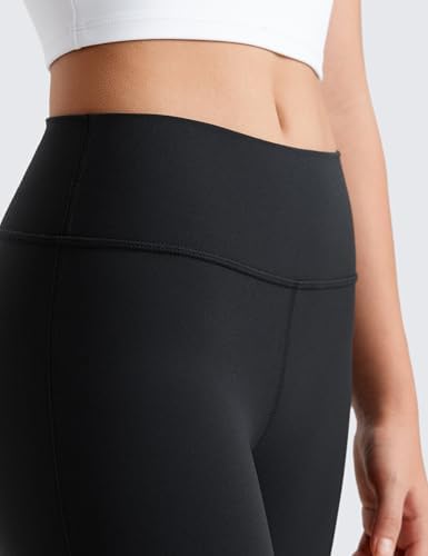 CRZ YOGA Girls Butterluxe Athletic Biker Shorts - Kids Teen High Waist Lounge Active Dance Yoga Running Buttery Soft