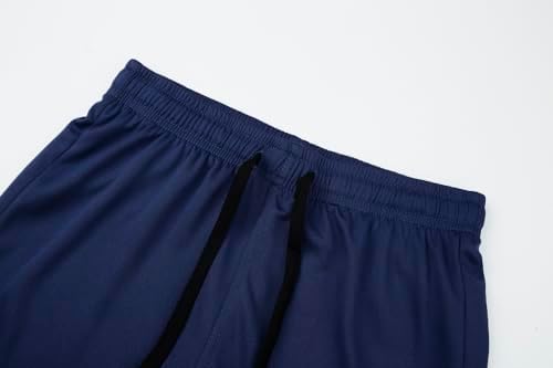 DANI CHINS Boys 2 In 1 Athletic Active Leggings Sports Running Quick Dry Breathable Compression Pants