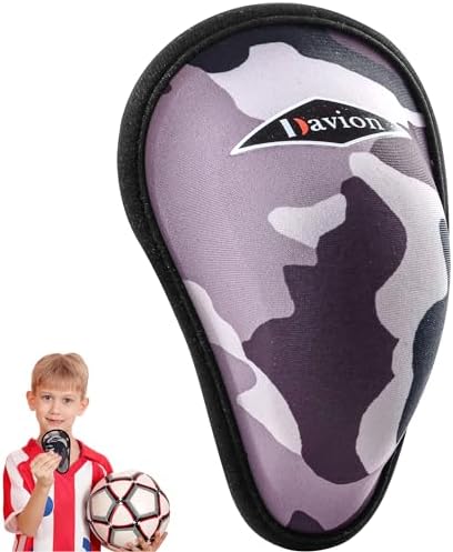 Davion Boys Youth Lightweight Athletic Protector for Sports Soft Foam Ages 7-12 Multi-Sport Cup for Baseball Football Lacrosse Hockey Martial Arts Karate (Grey) D0327