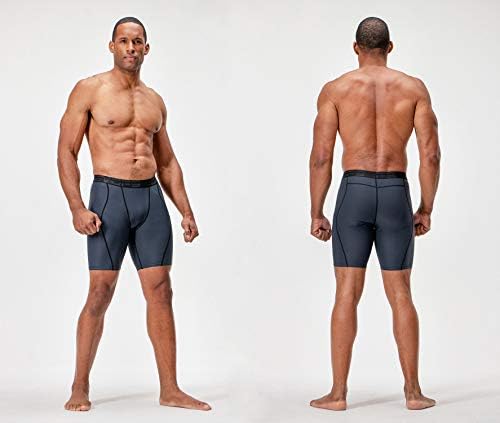 DEVOPS 3 Or 5 Pack Compression Shorts Men Spandex Sport Shorts Athletic Workout Running Performance Baselayer Underwear