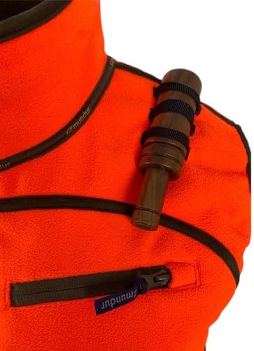 Digital Green Camo And Blaze Camo Orange Hunting Vest Jacket Reversible For Man Windstop Waterproof