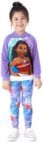 Disney Princess Toddler Girls Clothes Long Sleeve Hoodies And Leggings Clothing Sets Fall Casual Pullover Tracksuit