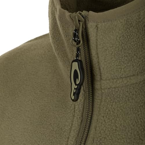 Drake Waterfowl Youths' Unisex Camp Fleece DY1080 Hunting Casual Anti-Pilling Moisture Wicking Zip Front Vest With Pockets