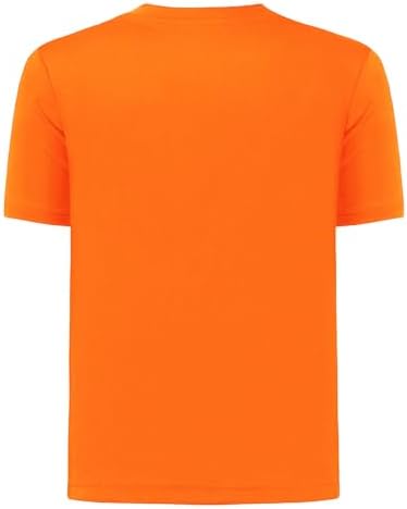 Dreammonkey 4T To Youth Neon Shirt Kids Rash Guard UPF 50+ Dry Fit Athletic Short Sleeve T Shirts For Boys And Girls