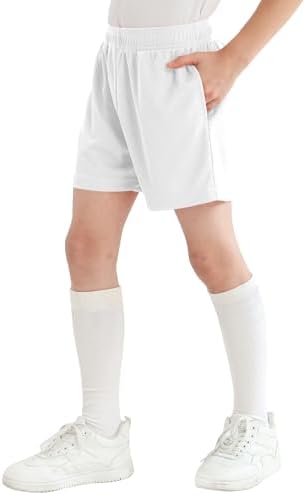 Dreammonkey Boys and Girls Basketball Shorts Athletic Soccer Shorts Sizes 2T to Youth