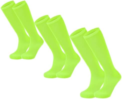 Durio Kids Soft Cotton Toddler Soccer Socks for Girls & Boys - Baseball Socks for Youth