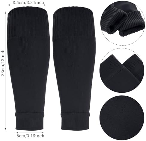 Dxhycc 3 Pairs Kid Soccer Socks Soccer Leg Sleeves Socks Athletic Socks For Youth Boys Girls Football Baseball Softball Rugby