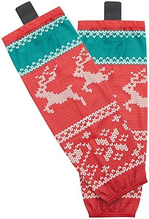 EALER Christmas Sublimated Practice Hockey Socks Leggings With Elk And Snow For Men And Boys