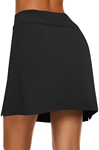 Ekouaer Women's Active Performance Skort Lightweight Skirt For Running Tennis Golf Workout Sports