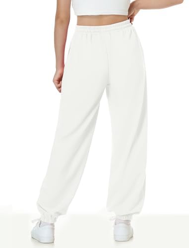 EXARUS 3 Pack Girls Sweatpants Joggers Sweat Pants Cute Baggy Tween Trendy Clothes Teen Preppy With Pockets