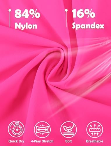 EXARUS Girls Athletic Shirts Short Sleeve Crop Tops/Split Back Quick Dry T Shirt Workout Summer Casual Kids 6-14Y