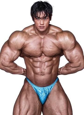 FIED Bodybuilding Posing Trunks – Handmade in Korea Competition-Ready - HOLOGRAM