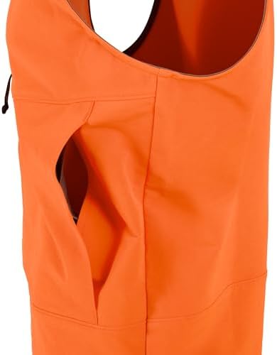 First Lite Men's Charge Hunters Orange Vest - Lightweight High-Visibility Hunting Vest