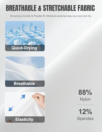 Flygo Women's Full Zip Sleeveless Workout Yoga Active Jacket Vest Golf Shirts