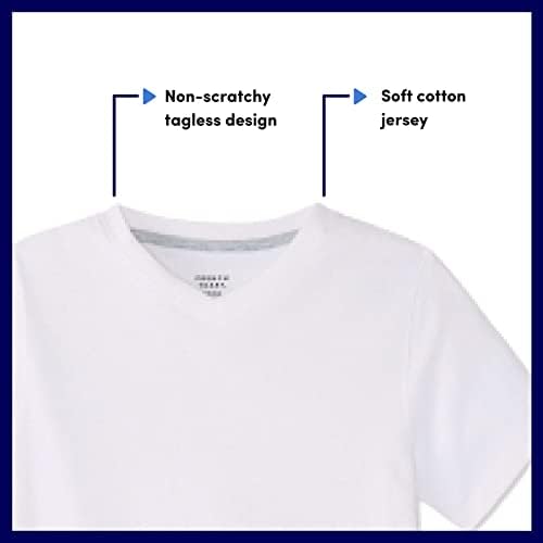 French Toast Boys' Short Sleeve V-Neck Tee