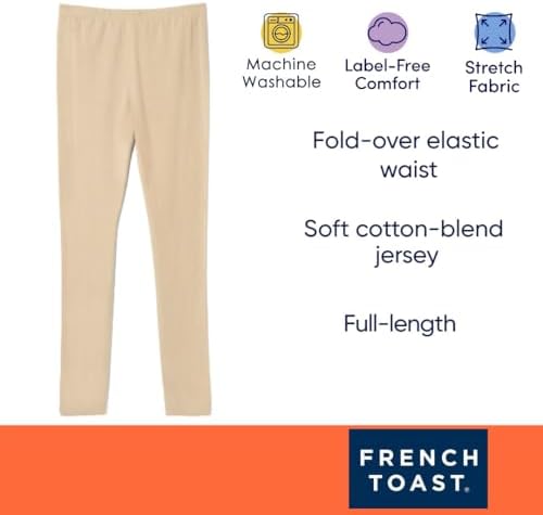 French Toast Girls Basic Solid Leggings