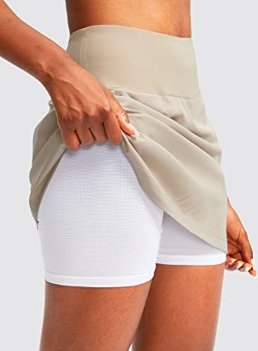 G Gradual Golf Skorts Skirts For Women With 5 Pockets Women's High Waisted Lightweight Athletic Skirt For Tennis Running