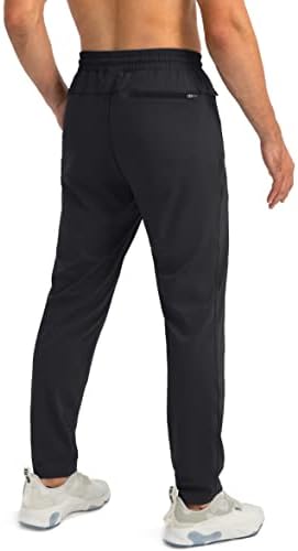 G Gradual Men's Sweatpants With Zipper Pockets Tapered Joggers For Men Athletic Pants For Workout Jogging Running