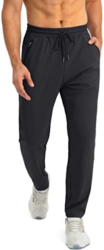 G Gradual Men's Sweatpants With Zipper Pockets Tapered Joggers For Men Athletic Pants For Workout Jogging Running