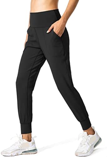 G Gradual Women's Joggers High Waisted Yoga Pants with Pockets Loose Leggings for Women Workout Athletic Lounge