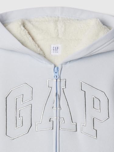GAP Girls' Logo Hoodie Hooded Full Zip Sweatshirt