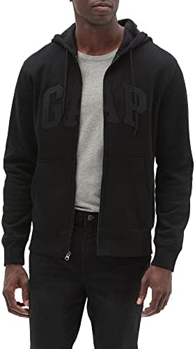 GAP Logo Heritage Hoodie Hooded Full Zip Sweatshirt