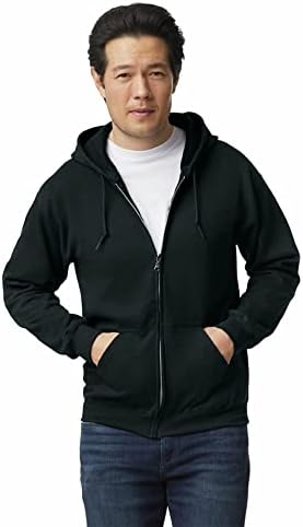 Gildan Men's Full Zip Hooded Sweatshirt