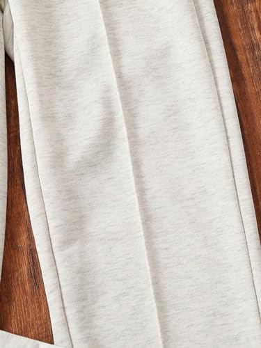 Girl's Jogger Swearpants High Elastic Waist Pants Casual Baggy Wide Leg Sweatpants With Pocket