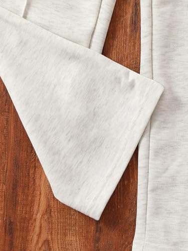 Girl's Jogger Swearpants High Elastic Waist Pants Casual Baggy Wide Leg Sweatpants With Pocket