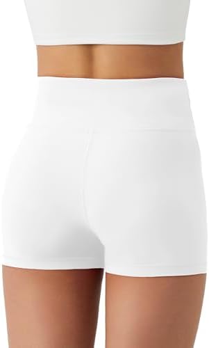 Girls Athletic Biker Shorts With Hidden Pocket High Waisted Dance Kids Shorts Soft Active Yoga Bike Short Teen