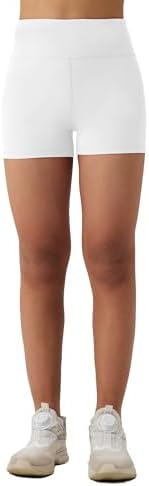 Girls Athletic Biker Shorts With Hidden Pocket High Waisted Dance Kids Shorts Soft Active Yoga Bike Short Teen