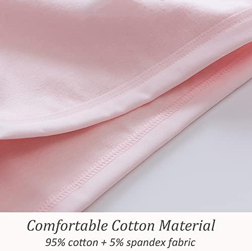 Girls Bra 6PCS Girls Training Bra Cotton Bralette Seamless Cami Crop Bras