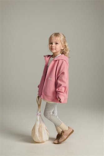 Girls Casual Hoodie Long Sleeve Lightweight Hooded Sweatshirt Pullover Tops