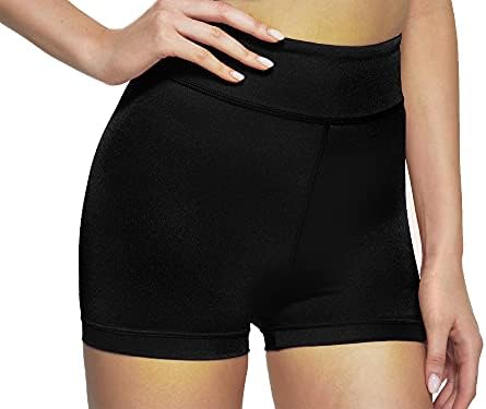 Girls Dance Gymnastics Shorts for Tumbling Volleyball Cheer Ballet Spandex Biker