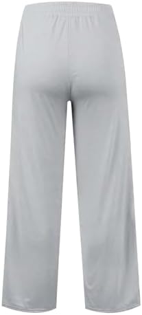 Girls Oversized Wide Leg Sweatpants Drawstring Kids Baggy Straight Leg Track Pants Casual Plain Pockets