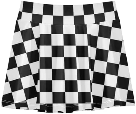 Girls Skorts Tennis Skirt Athletic Skort Golf Skirt Shorts with Pockets Dancing Running