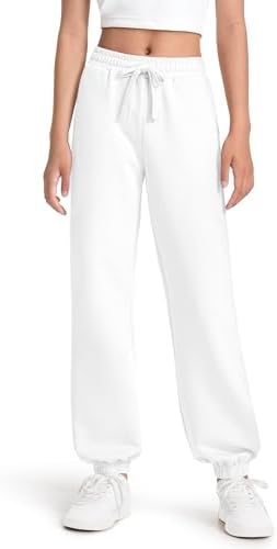 Girls Sweatpants Athletic Joggers with Drawstring Waist and Pockets Great for Teen Girls (Size: 7-14 Years)