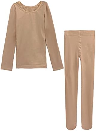 Girls Thermal Sets Tops & Pants Children Base Layer For Dance