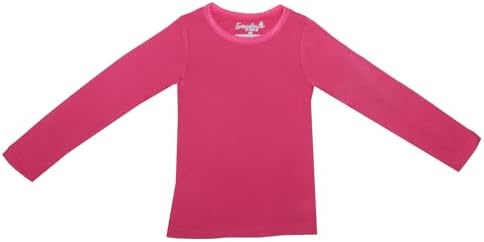 Girls Thermal Top And Bottom Underwear Set; Kids Long Johns; Base Layer Set For Cold Weather; Moisture Wicking Microfleece