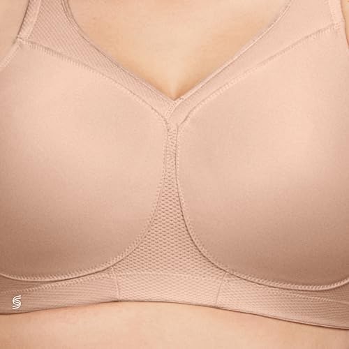 Glamorise Women's Plus Size MagicLift Seamless Sports Bra Wirefree 1006