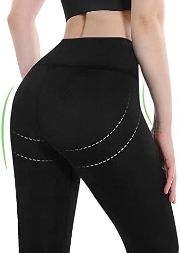 Gnainach Girls Running Pants High Waisted Soft Comfy Elastic Compression Yoga Leggings For Toddler Kids Teens Dance Workout