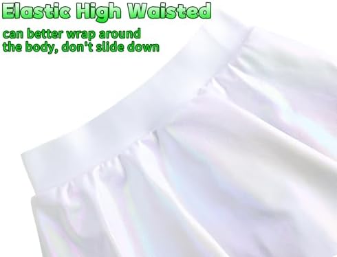 Gnainach Girls Skorts High Waist Athletic Skirts With Shorts Stretchy Activewear For Teens Kids Performance Tennis