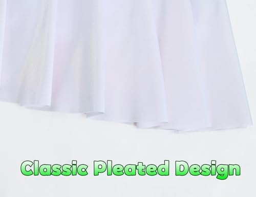 Gnainach Girls Skorts High Waist Athletic Skirts With Shorts Stretchy Activewear For Teens Kids Performance Tennis