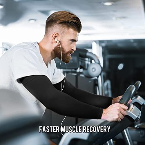 GOUNOD Arm Sleeves For Men Women Compression Sleeves To Cover Arms For Men Working Sun Sleeves For Men UV Protection