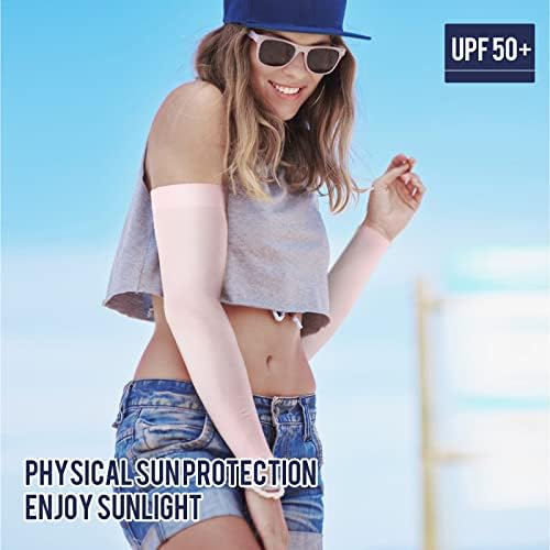 GOUNOD Arm Sleeves For Men Women Compression Sleeves To Cover Arms For Men Working Sun Sleeves For Men UV Protection