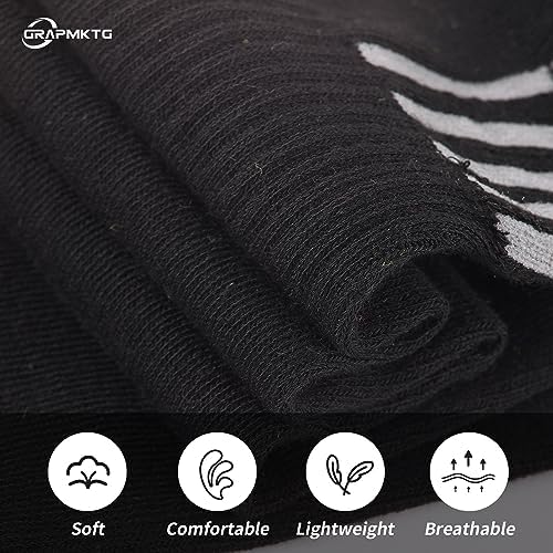 GRAPMKTG 3 Pack Soccer Baseball Softball Socks For Youth Women And Men Knee High Football Socks For Boys Girls