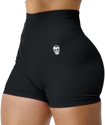 Gymreapers Infinity Seamless Workout Shorts High Waist Biker Shorts for Women Athletic Gym Running Pilates Yoga Sport Short