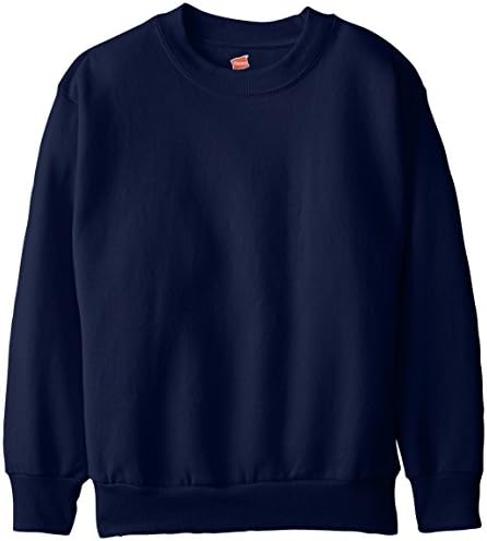 Hanes Boys' EcoSmart Sweatshirt Cotton Crewneck Pullover Kids' Fleece Sweatshirt