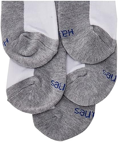 Hanes Boys Socks Double Tough Cushioned Ankle And No Show 12-pair Packs
