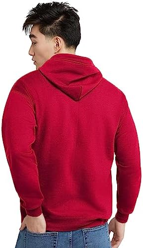 Hanes Ecosmart Fleece Full-zip Hoodie For Men Hooded Sweatshirt
